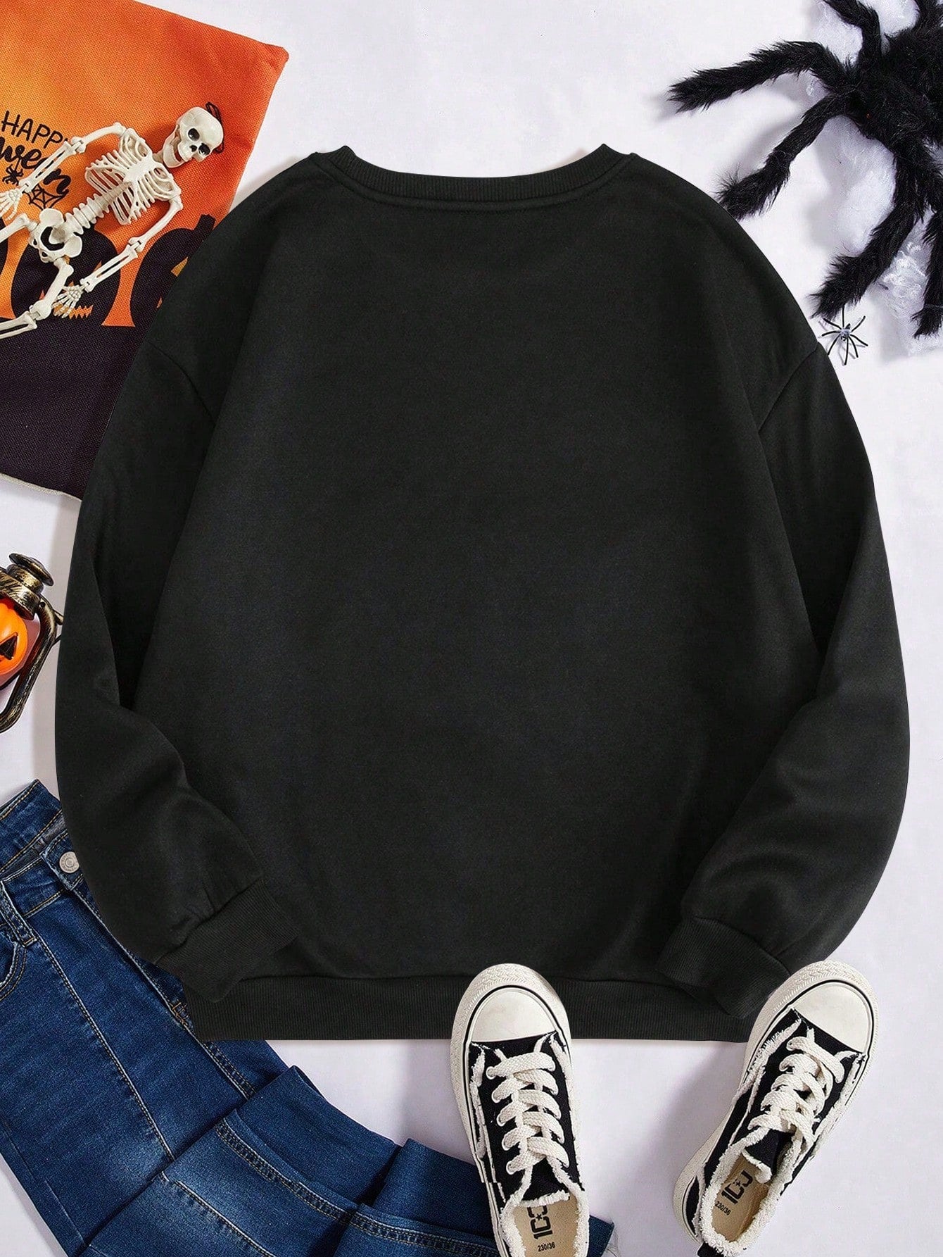 Vintage Ghost Thermal Lined Sweatshirt