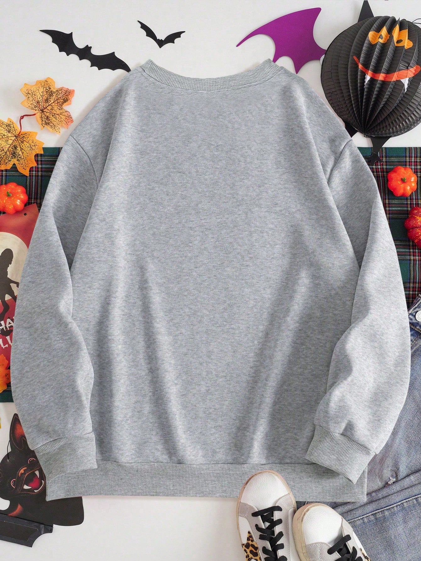 Vintage Ghost Thermal Lined Sweatshirt