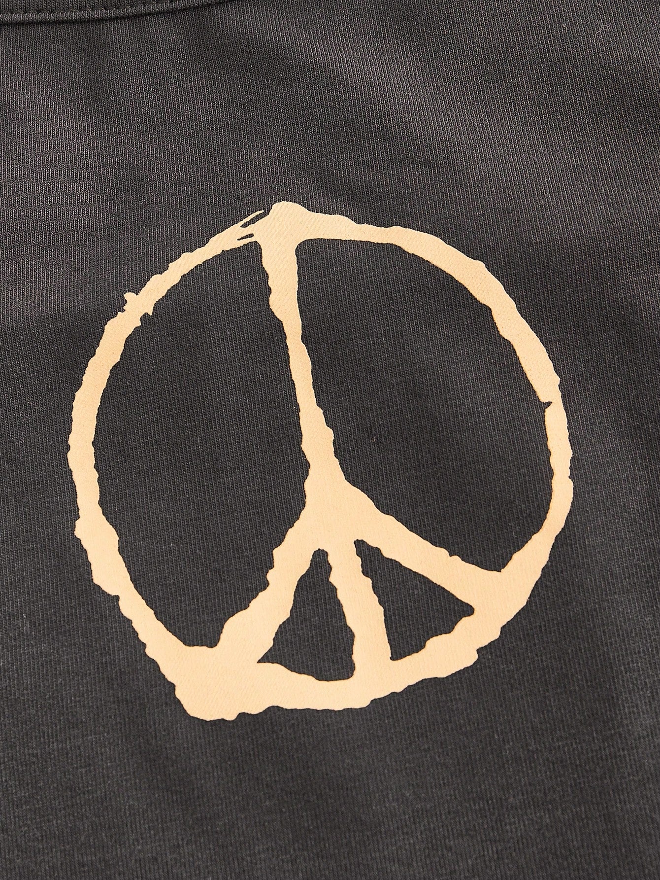 Peace Graphic Print Cami Top