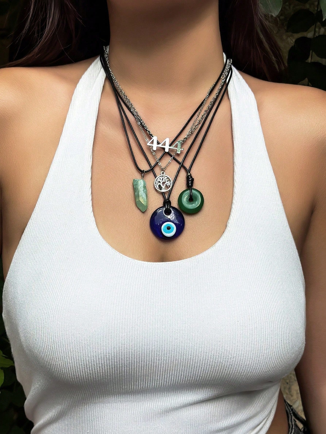 5pcs Bohemian Style & Hippie Jewelry Set