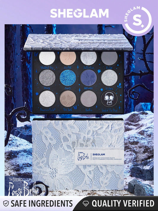 Tiktok Famous Corpse Bride Moonlight Eyeshadow Palette