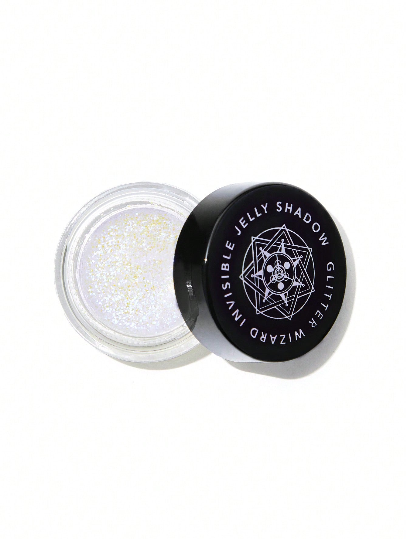 Glitter Wizard-sombra de gelatina Invisible, brillo mágico, sin manchas, no grasoso, fácil de usar, crema suave y suave
