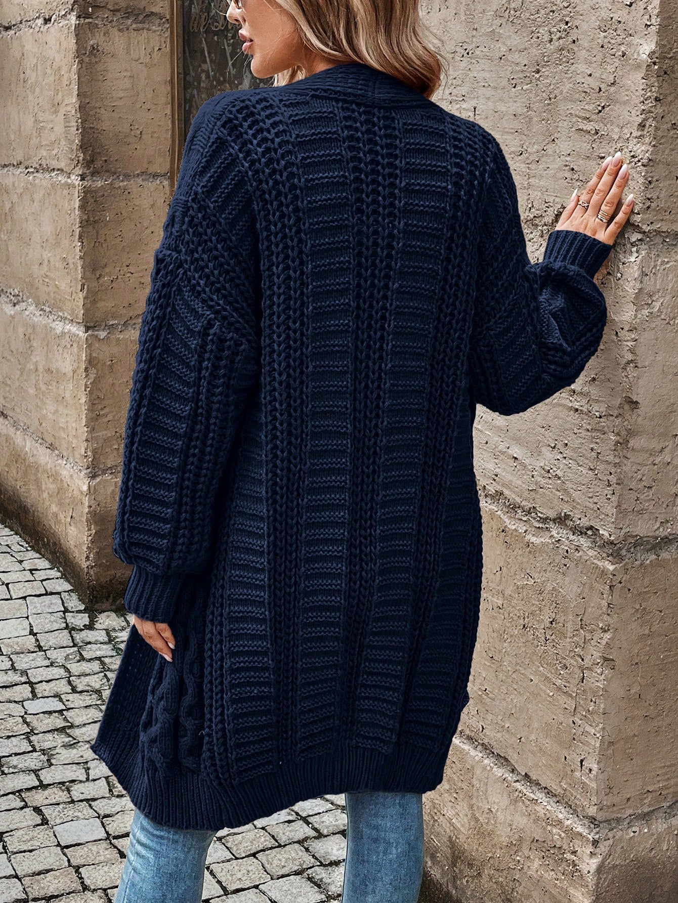 Cruisin Cable Knit Duster