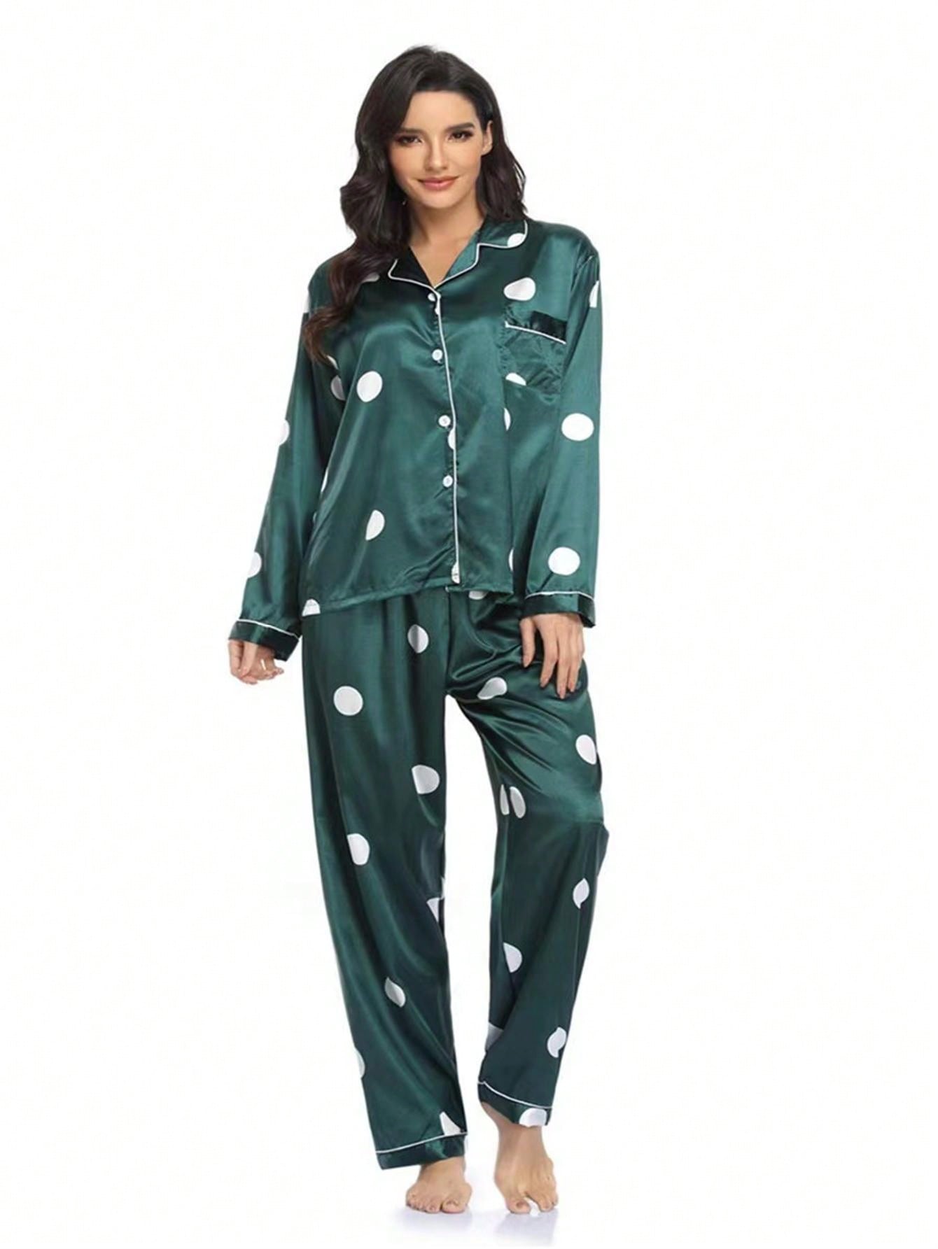 Moon Child Long Sleeve Shirt & Pants Pajamas Set