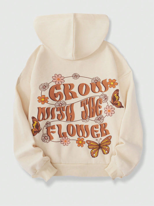 Grow With The Flowers Hoodie