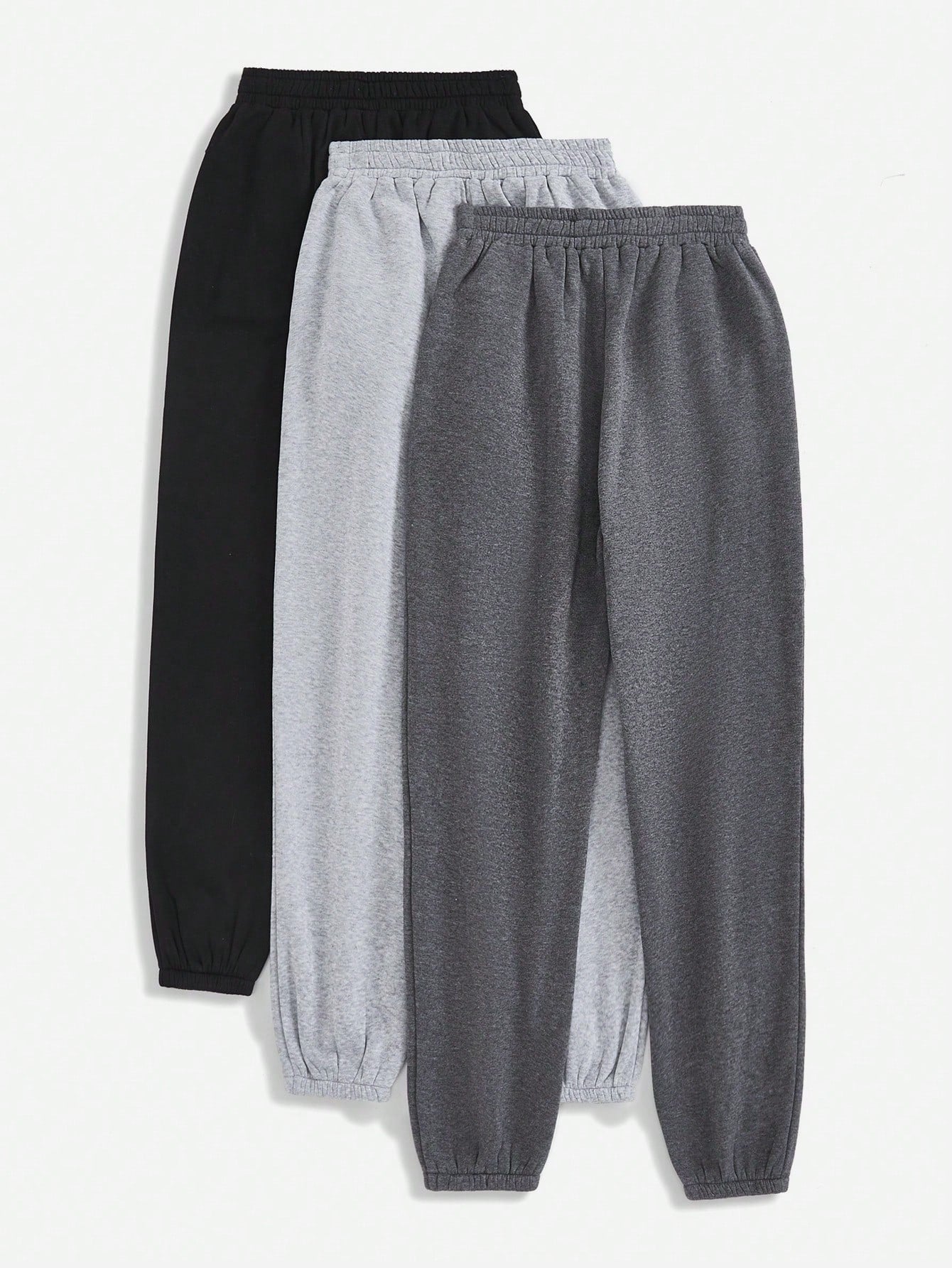 Yoga Babe Basic 3pcs Wind-Proof Warming Slant Pocket Sports Pants