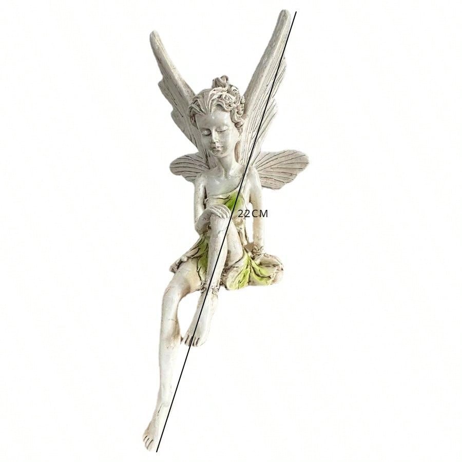 Angle Fairy Statue - Add A Magical Touch To Your Garden, Home, Or Office!